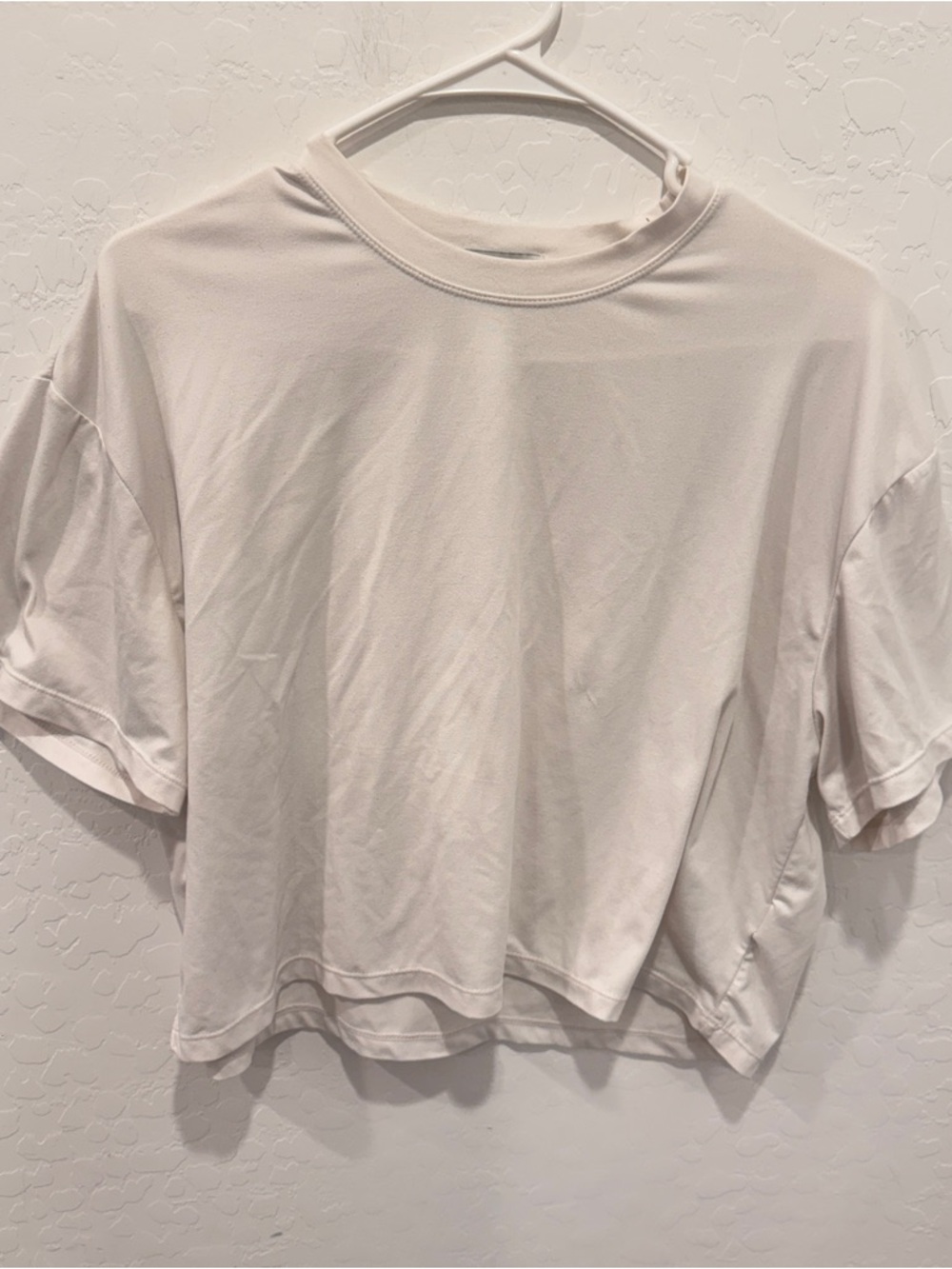 Bumpsuit The Cloud Crop Tee White T-Shirt Maternity Top Women's XS Lounge